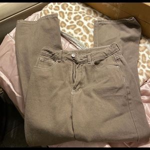 shein  brown pants